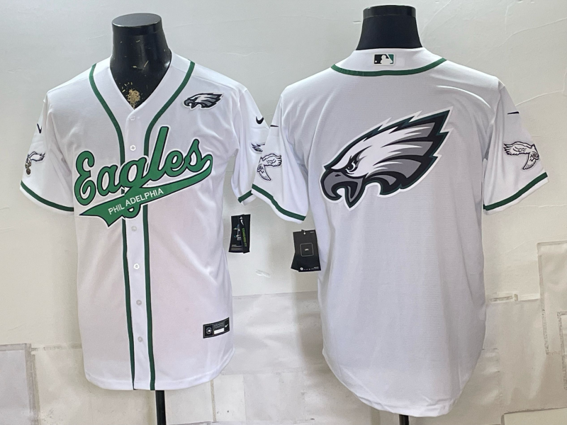 Men 2026 Philadelphia Eagles blank white Nike Limited NFL Jersey 0826001